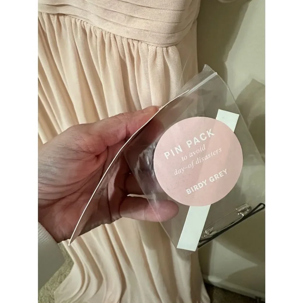 NWT Birdy Grey Ryan Pale Blush dress size small